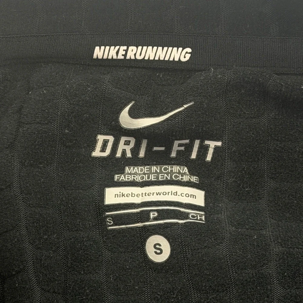 Nike Dri-Fit Pullover Mens S Running Half-Zip Training Top Reflective Outdoors